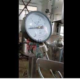 100L不锈钢反应釜水压试验记录